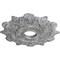 Ekena Millwork Preston Ceiling Medallion (Fits Canopies up to 4"), 17 1/2"OD x 4"ID x 1"P, Ultra Pure White Crackle CM17PRUWC - alternate 2